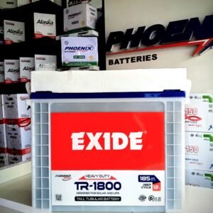 EXIDE Tall Tubular 1800 battery