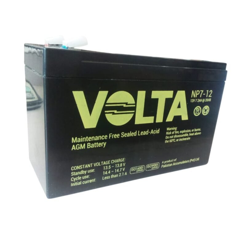 Bike Battery Volta 12-7