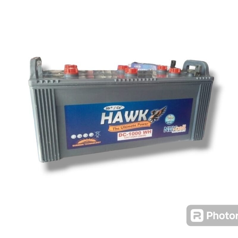 Hawk DC1000 Deep cycle Battery