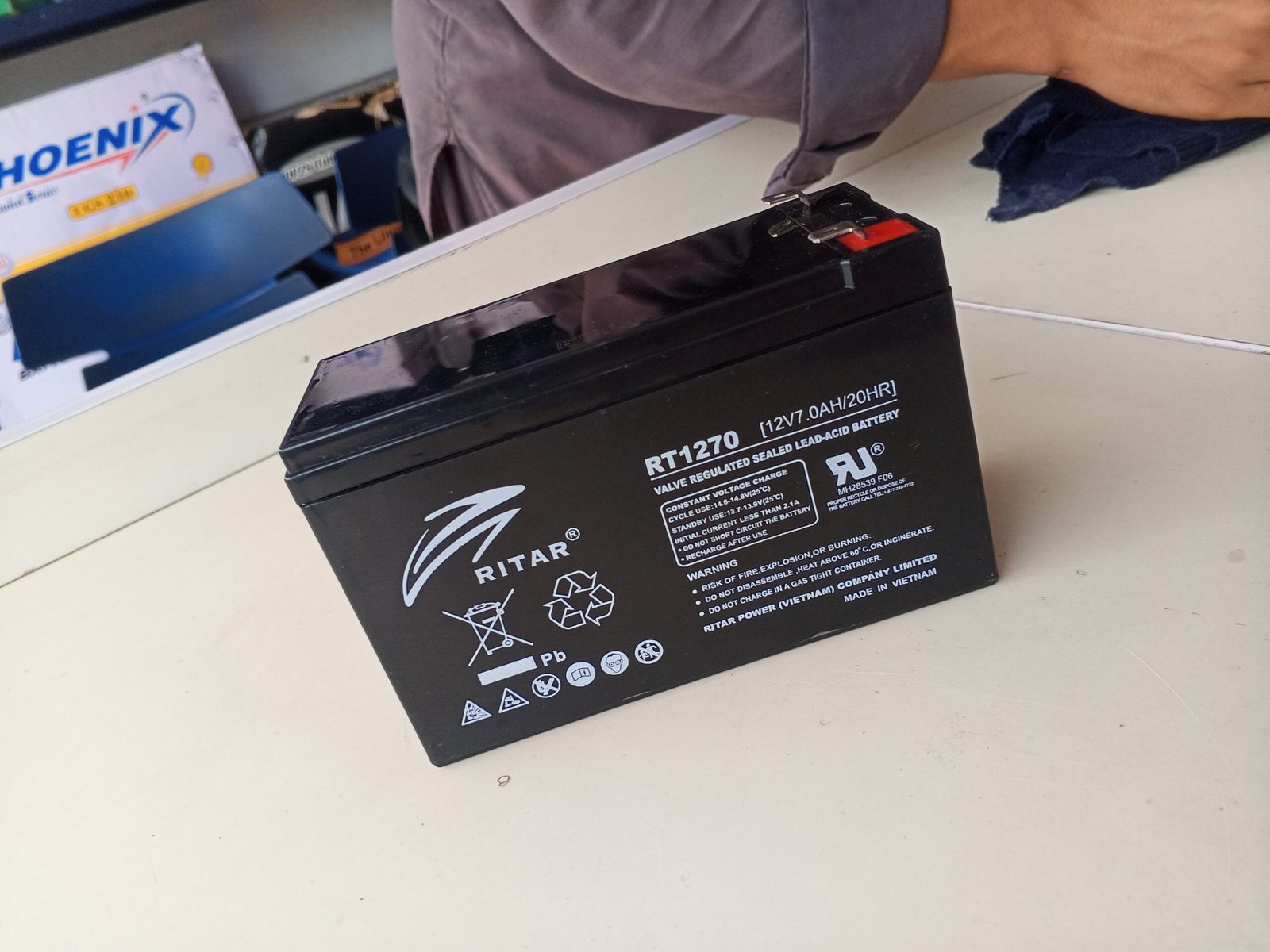 RITAR RT12-7 BATTERY - Image 2