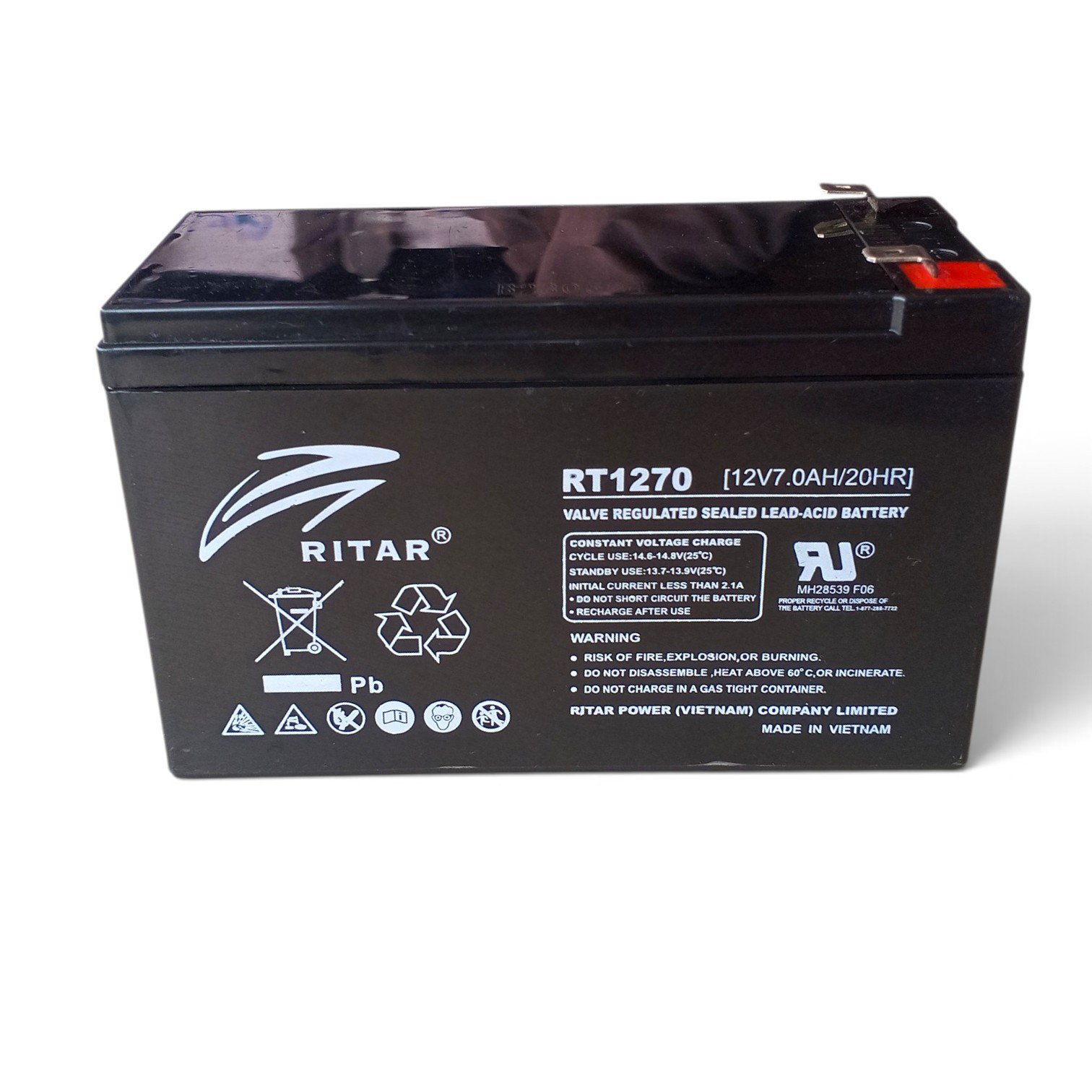 RITAR RT12-7 BATTERY